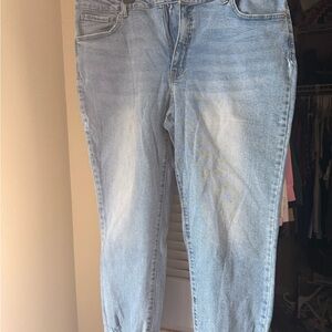 Time and Tru Light Blue Ankle Jeans